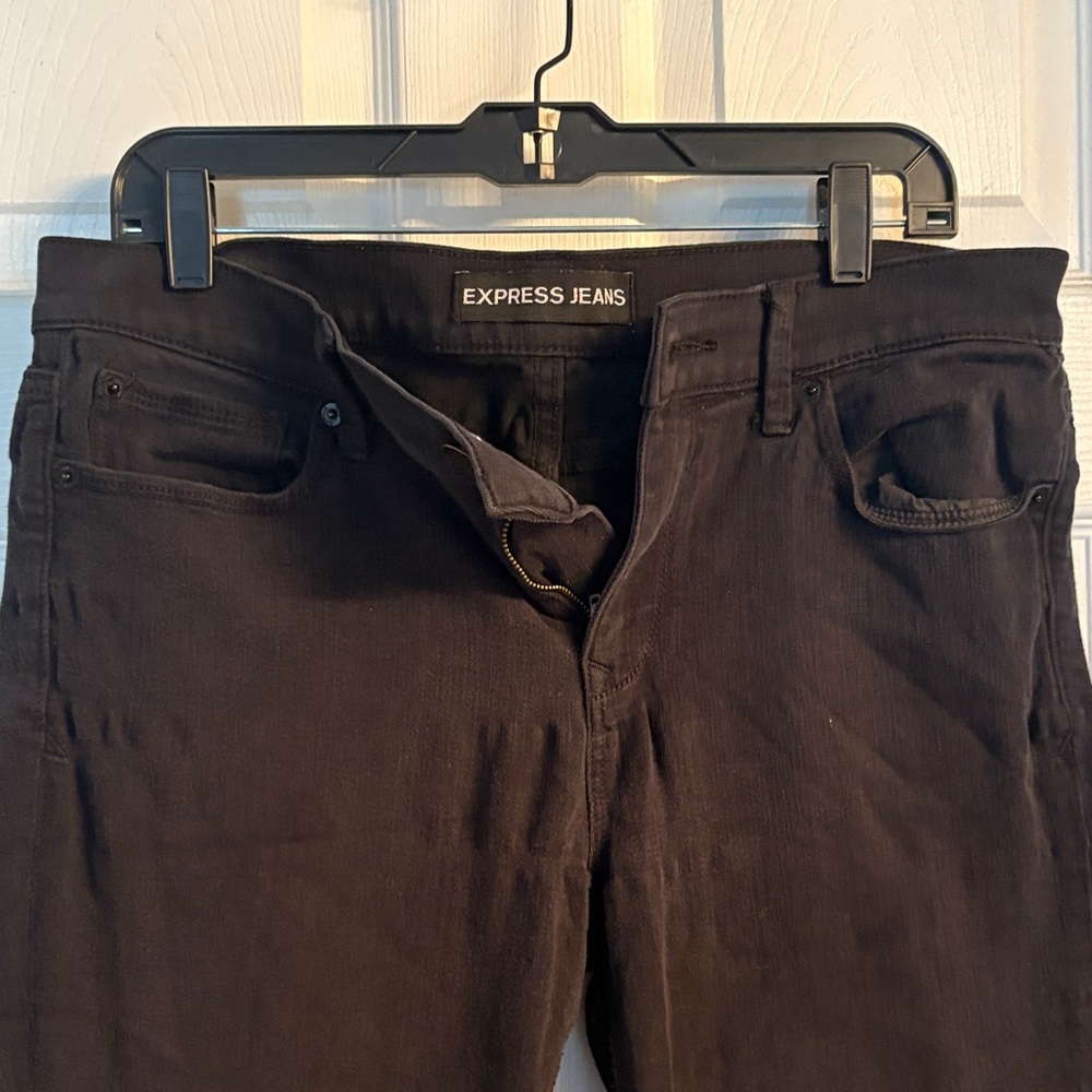 Express Women's Black Skinny Jeans